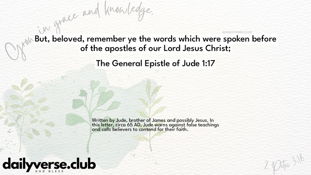 Bible Verse Wallpaper 1:17 from The General Epistle of Jude